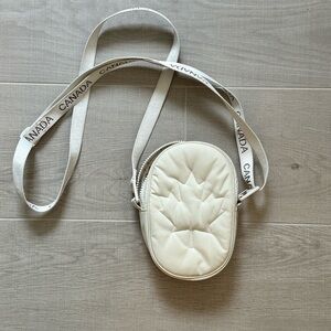 Lululemon Future Legacy Team Canada Crossbody bag- white/cream